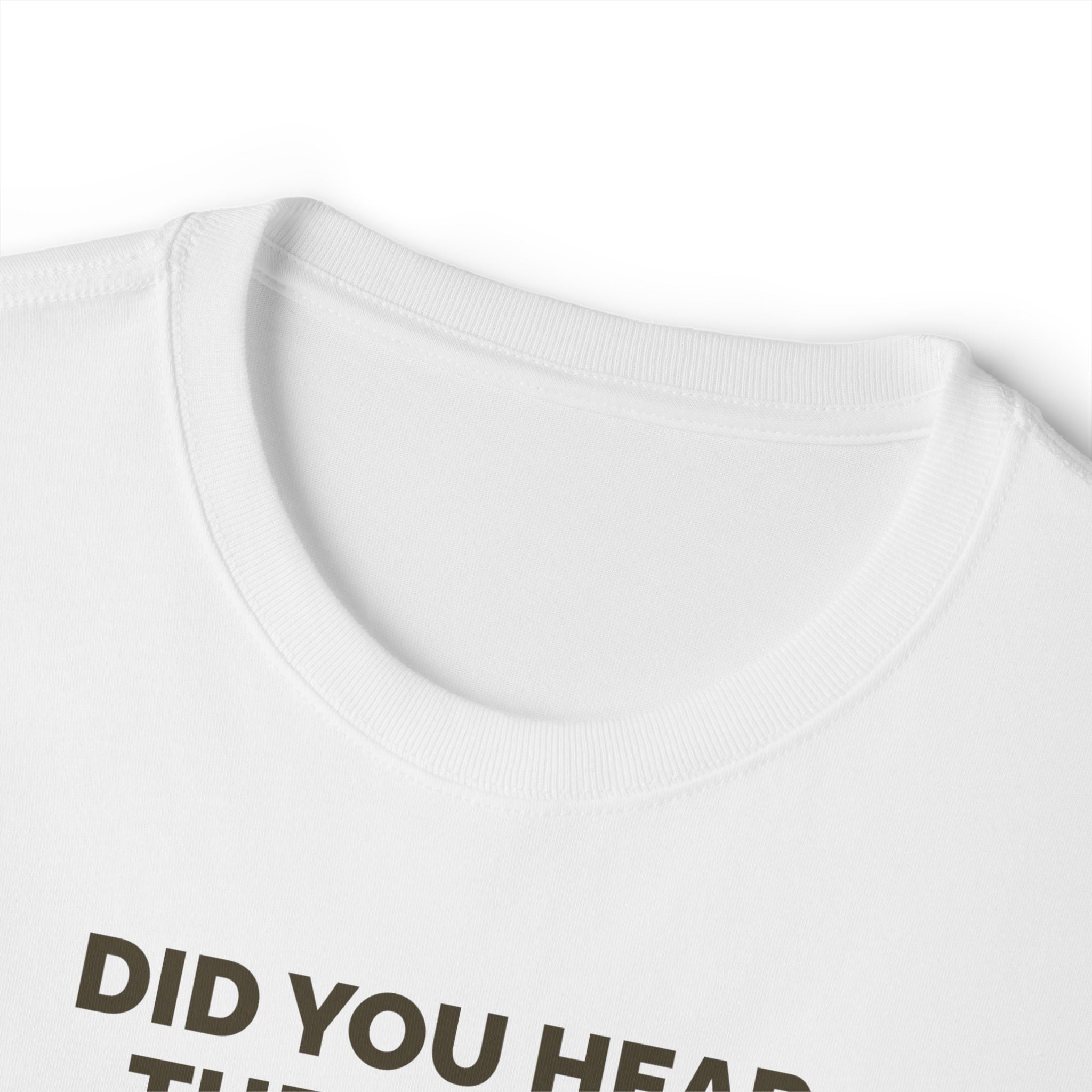 Funny Butter Pun Tee — "Did You Hear the Rumor About Butter?" Oversized T‑Shirt