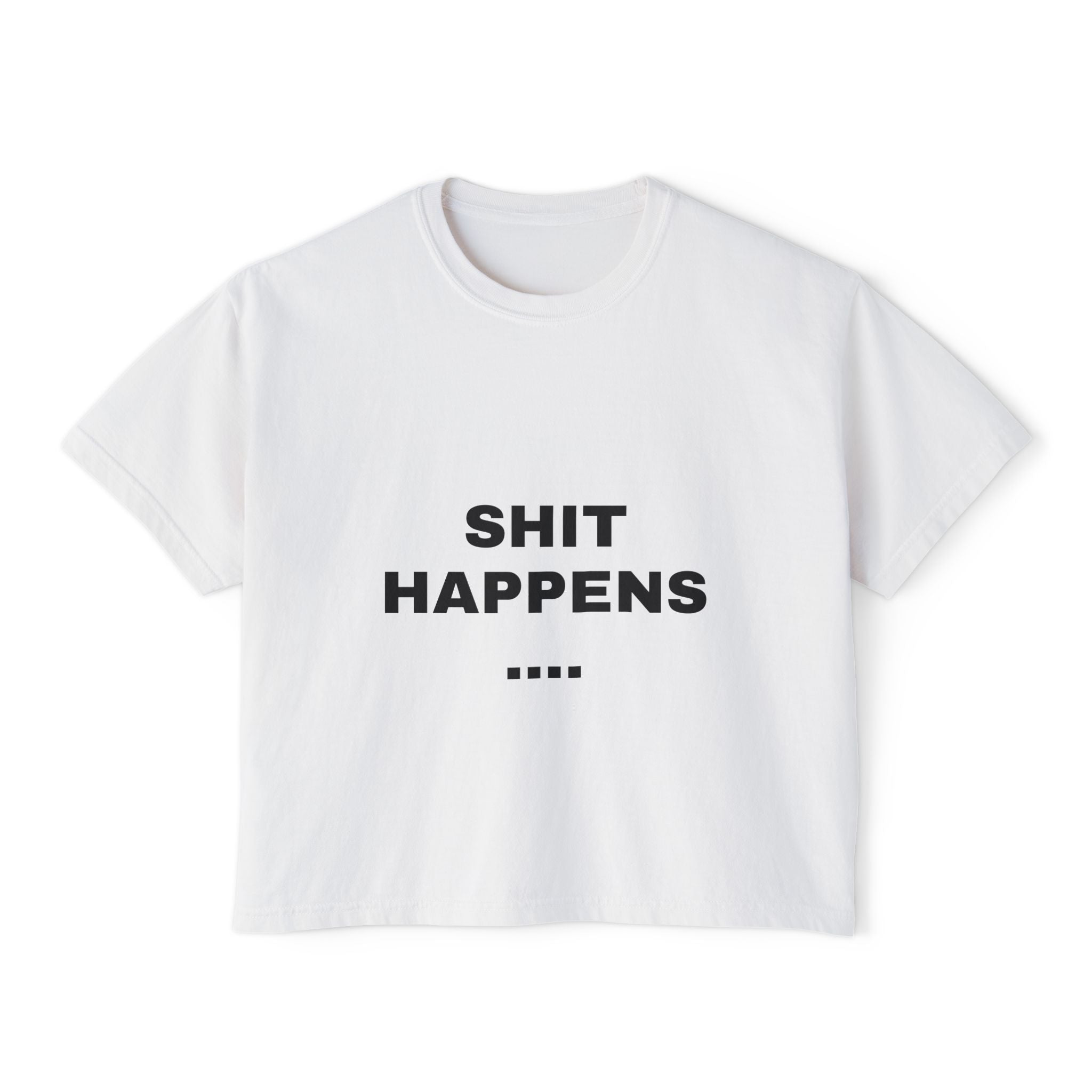 Boxy Tee with quote included