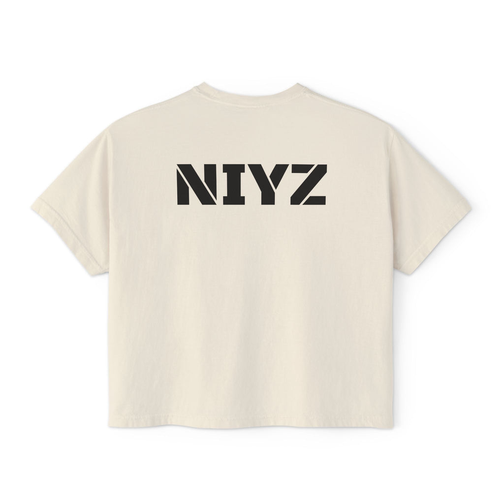 Boxy Tee with quote included