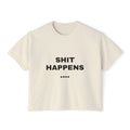 Boxy Tee with quote included